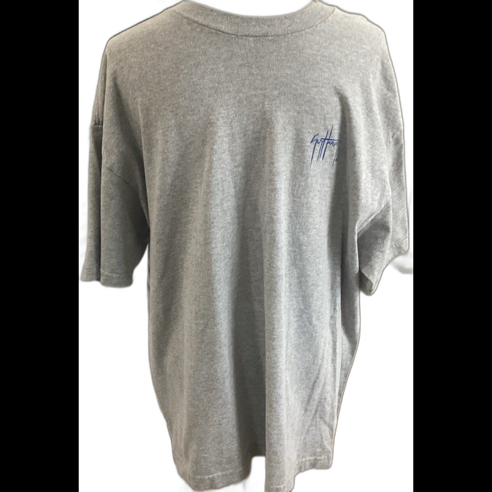 Guy Harvey T-Shirt Men’s Size XL Color Gray Blue  Graphic T-Shirt